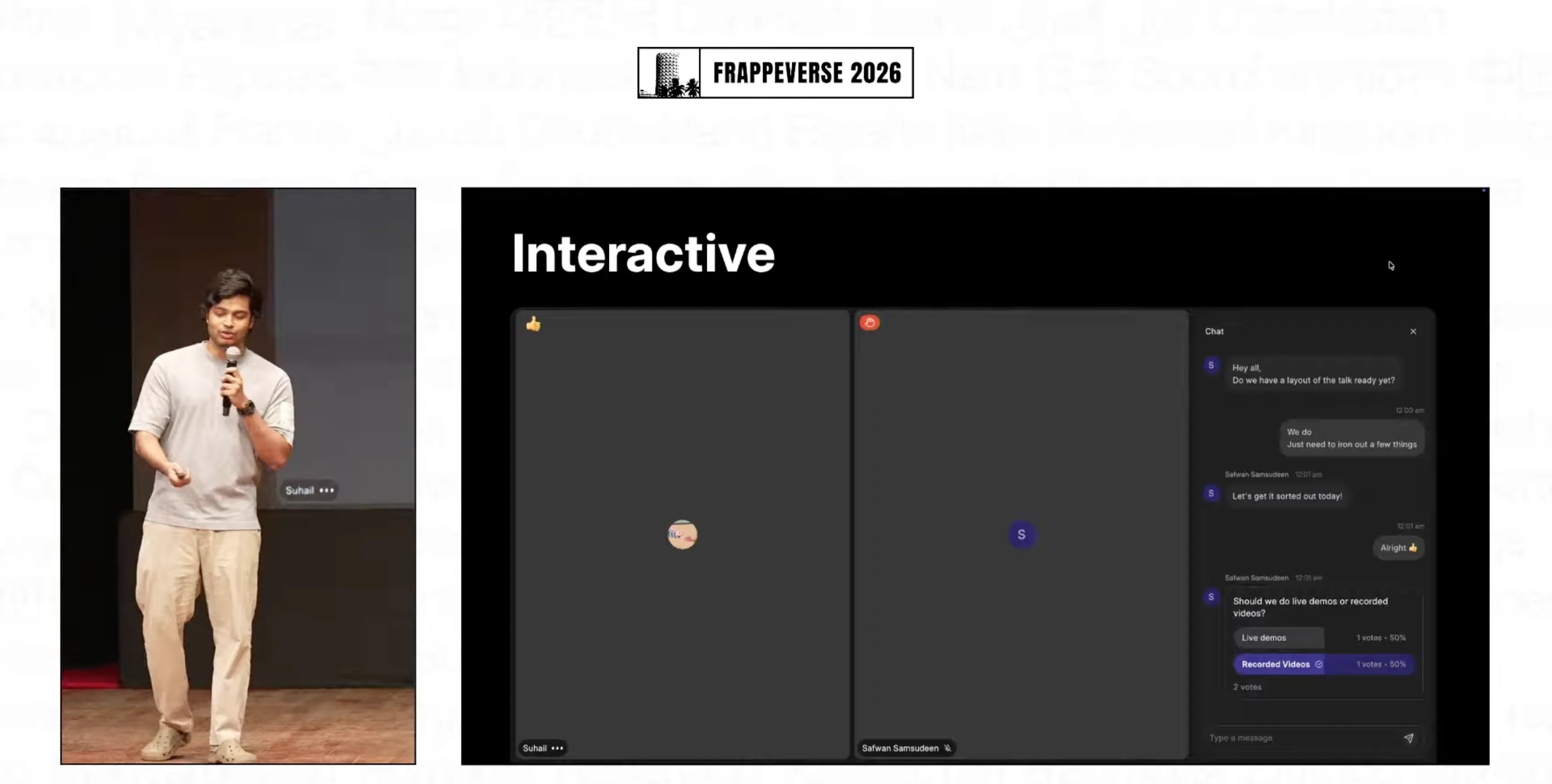 Frappe Meet becomes more interactive