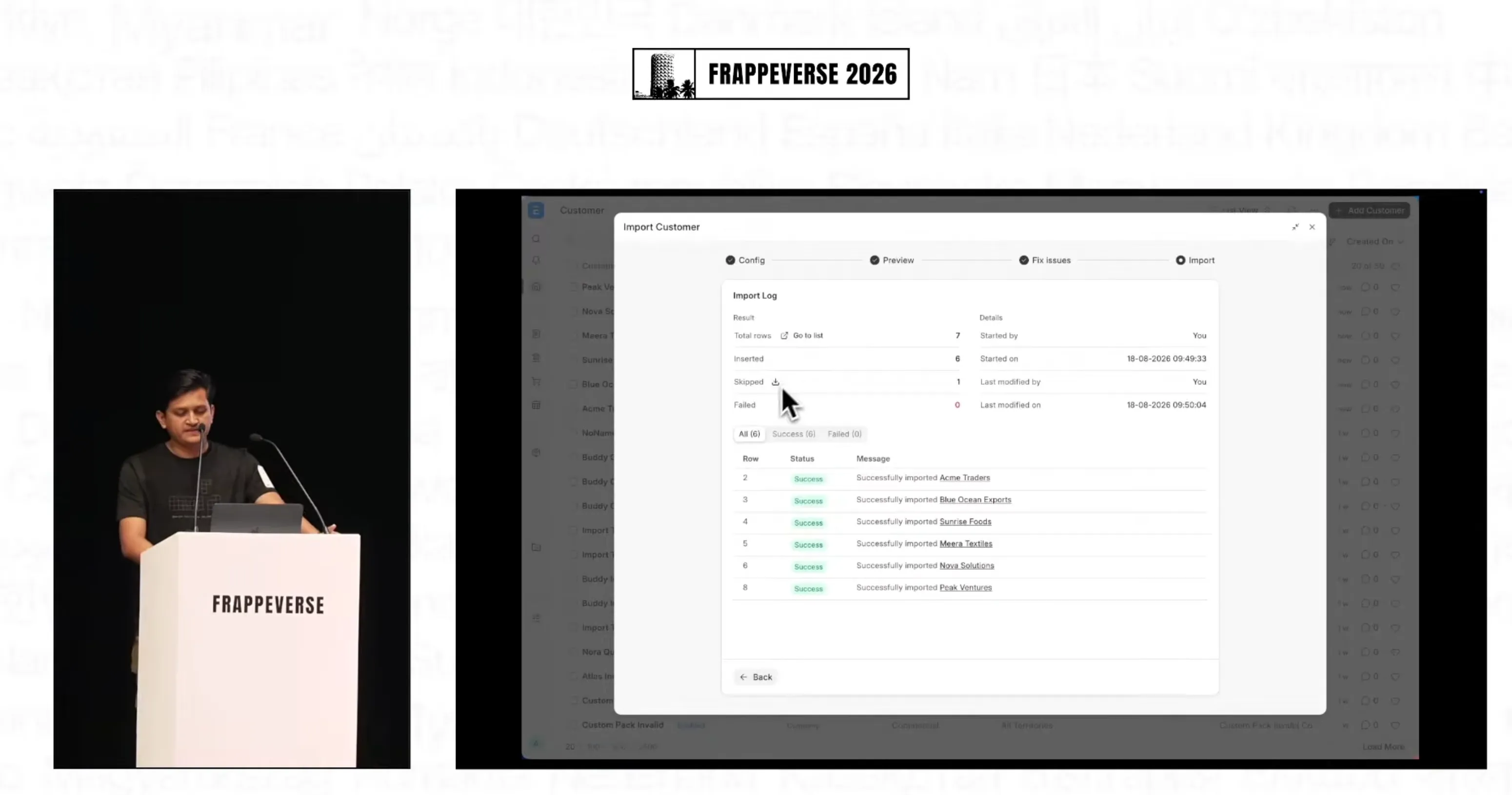 New Data Import experience in Frappe Framework/ERPNext