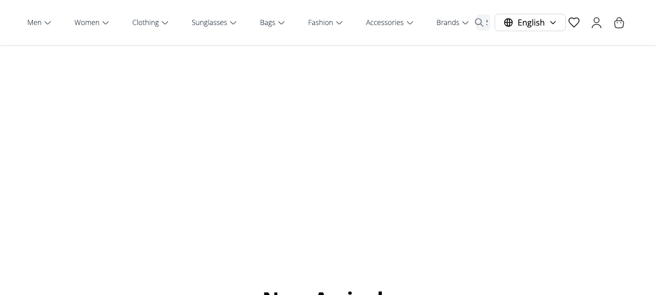 The storefront home page with no theme active — a blank hero area and no store logo above the navigation, the un-themed fallback